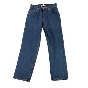 Levis Jeans Mens 29x30 Blue Denim 550 Relaxed Fit Tapered Leg Vintage Y2K